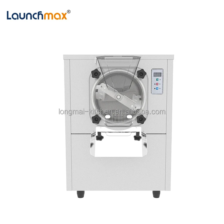 ماكينة صنع الآيس كريم الصلبة على الطاولة 16-20L/H ماكينة صنع الكريمة الصلبة الأوتوماتيكية التجارية