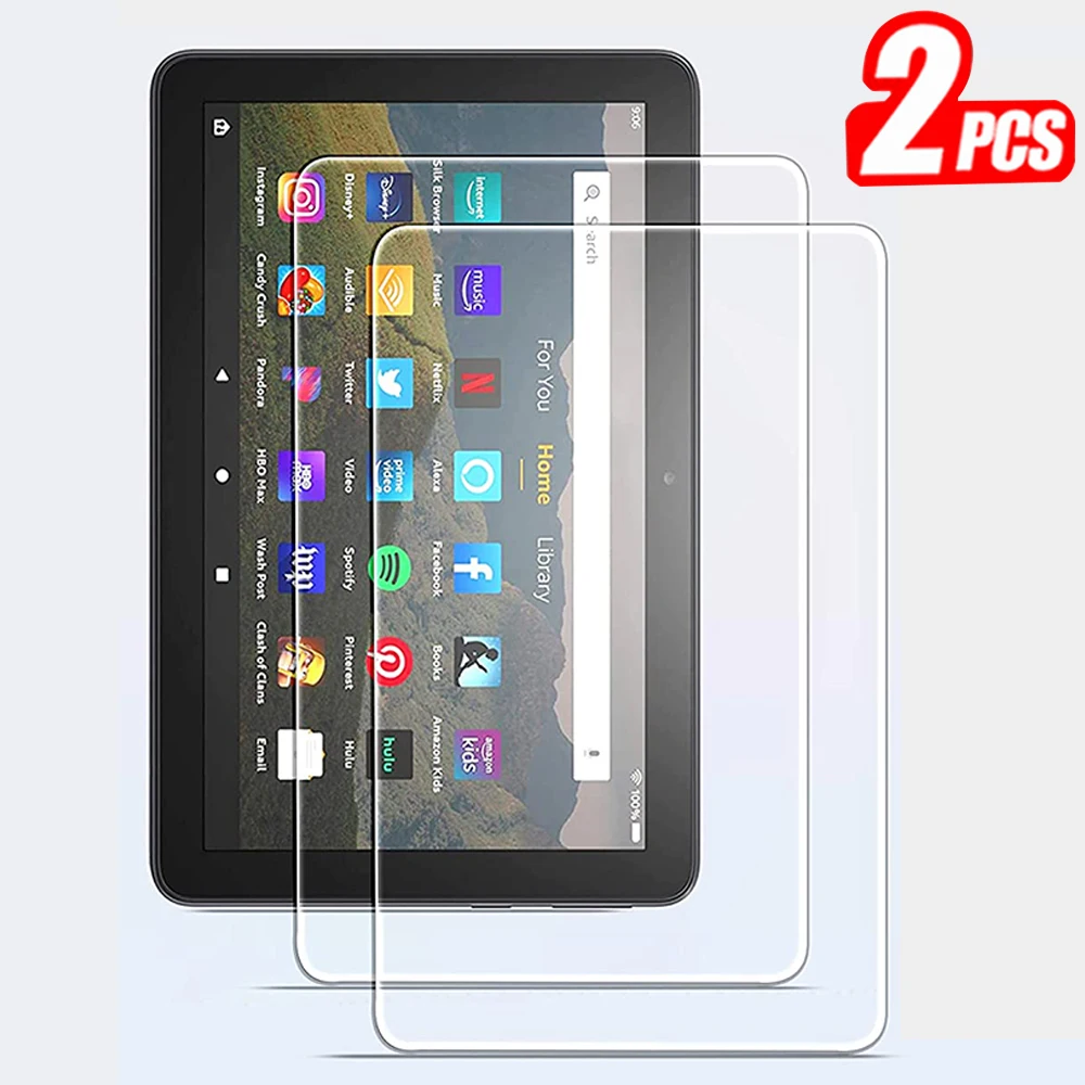 Tempered Glass For Amazon Kindle Fire HD 8 Plus 2020 8.0'' Tablet Protective Film For Fire HD 8 HD8 2020 Screen Protector