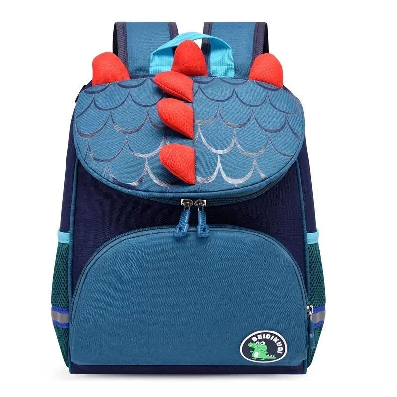 Sacs à dos de dinosaure de dessin animé 3D pour enfants, sacs préscolaires pour petits garçons et filles, cartable mignon pour tout-petits, marque de sac de maternelle