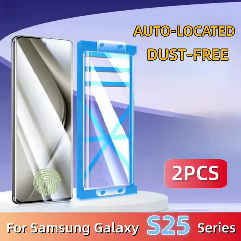 2Pcs For Samsung Galaxy S25 S24 Ultra S23 S22 S21 PLUS S20 S10 S9 Note 20 10 9 8 Screen Protector with Kit ,Not tempered glass