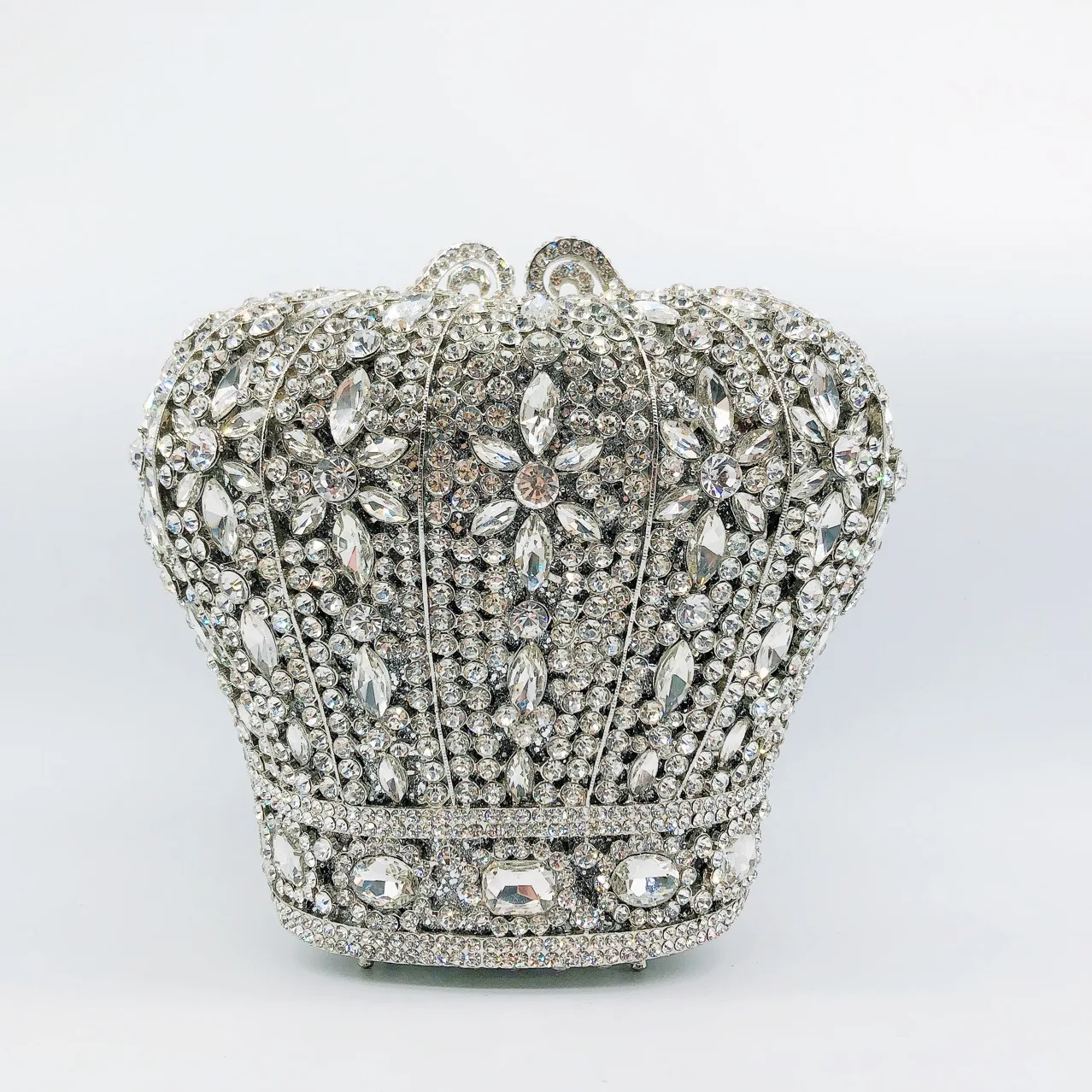 

Factory Order Diamond-encrusted Dinner Bag Hollow Rhinestone Banquet Clutch High-End Ladies' Banquet Bag Bolso Diseñador De Lujo