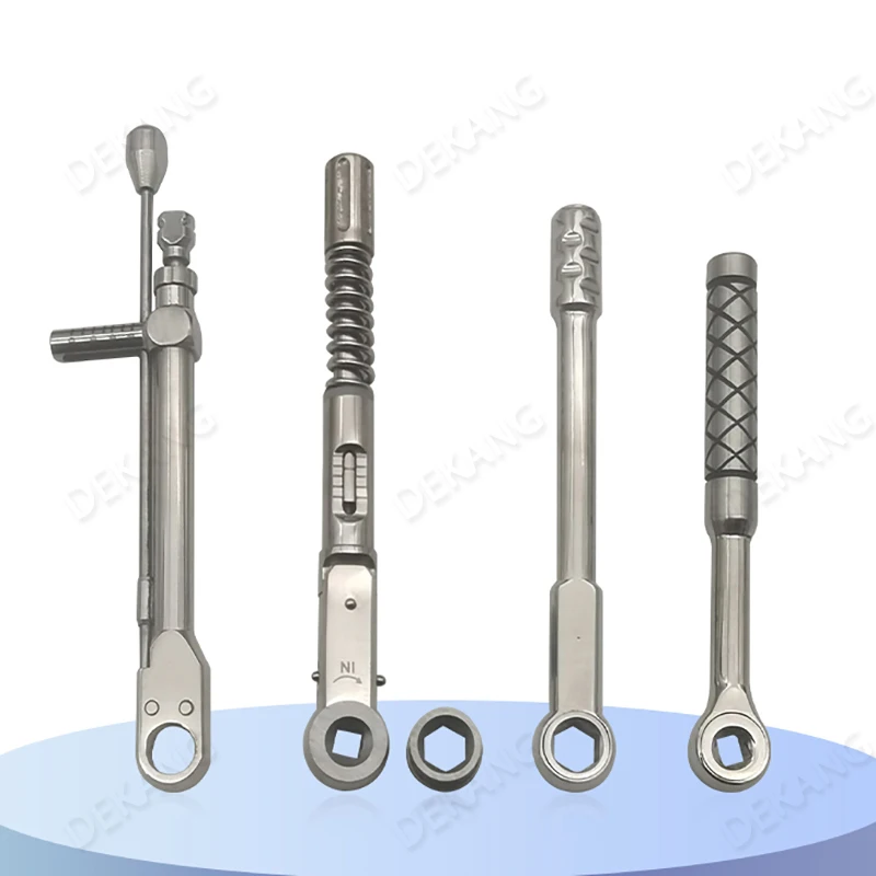 Implant Tools Torsion Wrench Inner Six - Flower Implant Batch Sub - Abutment Automatic Stainless Steel Fine Steel Casting