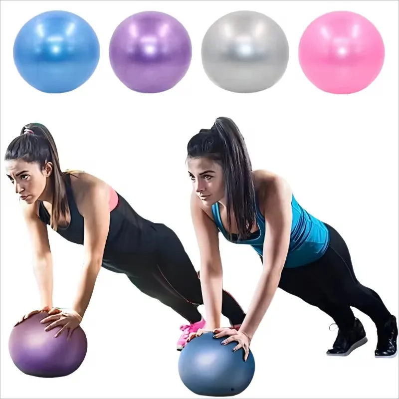 Bola de Yoga Pilates Antiexplosão para Exercícios, Ginástica, Fitness, Equilíbrio, Treino Interno, Mini Bolas Terapêuticas para Fortalecimento do Core