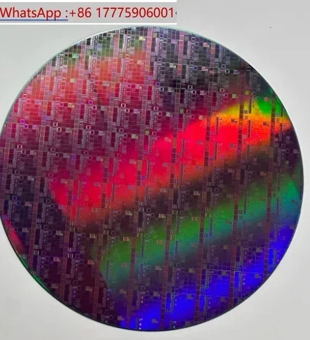 

12, 8-дюймовый вафель с процессором, маятниковая деталь для науки и техники, подарок на день рождения, фотогравирующая схема, полупроводниковая силиконовая пластина