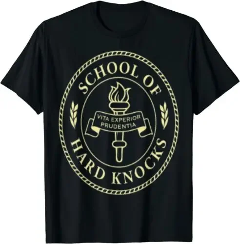 NEW LIMITED Vintage Schools Of Hard Knocks T-Shirt