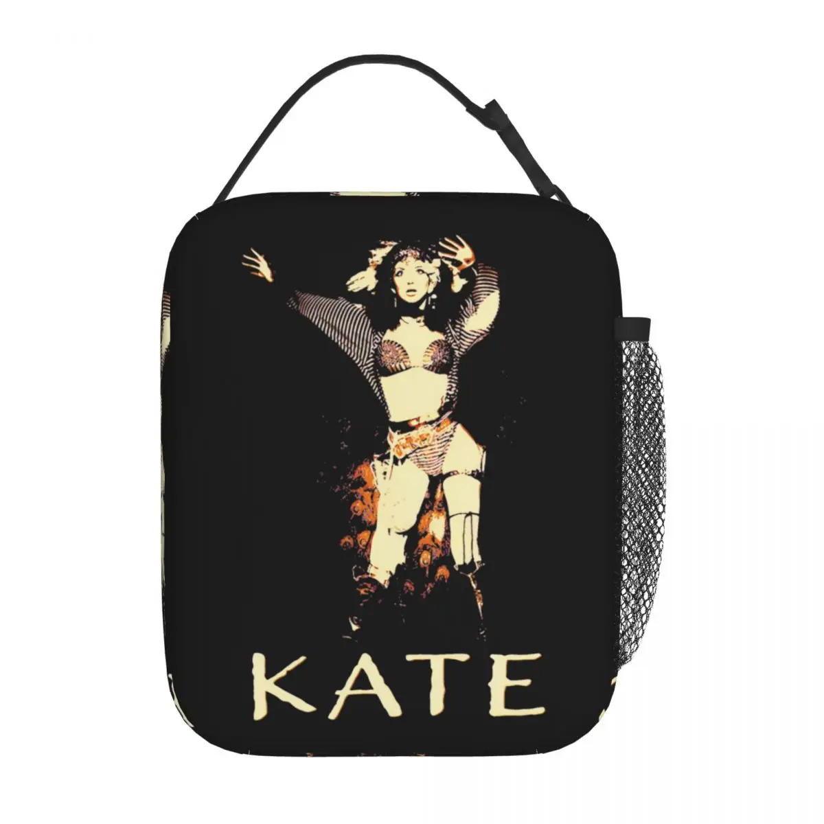 Insulated Lunch Bags Kate Too Bjork Music Merch Food Box INS Trendy Thermal Cooler Bento Box For Outdoor