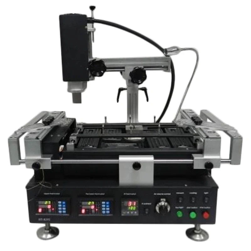 

250528PopularGood Three Temperature Zones Economical HT-392 Smd Bga Rework Soldering Station Heat Hot air Rework Station