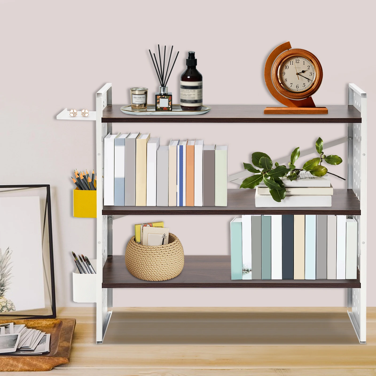 Scaffali da scrivania, organizer da scrivania, scaffale per libreria