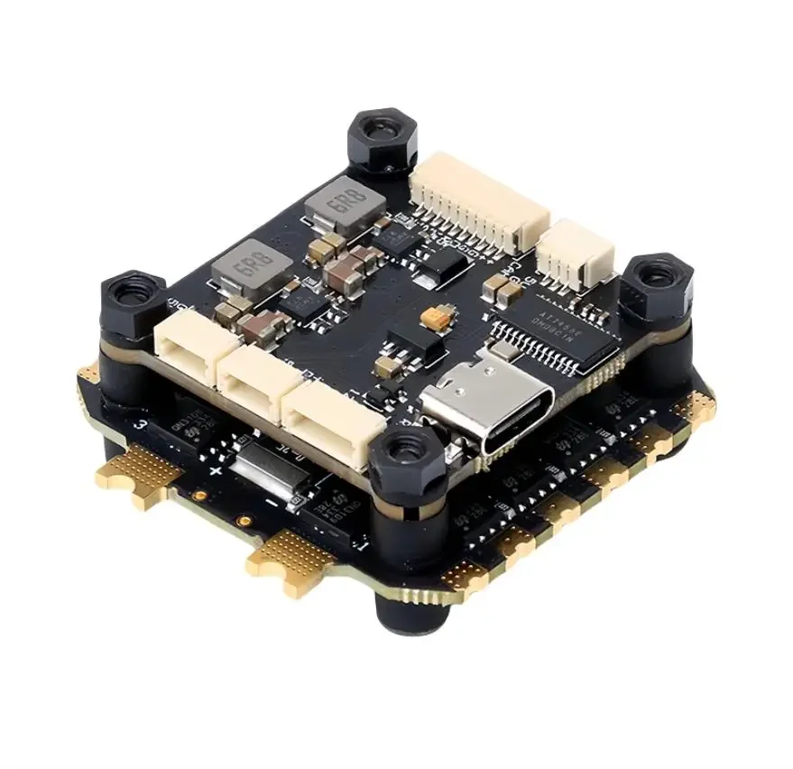 BoMaSFlight Stack H743 Stack ICM42688P Flight Controller BLHELI_S 70A/80A 4in1 ESC 30.5X30.5mm 2-6S For FPV Freestyle Drones Par