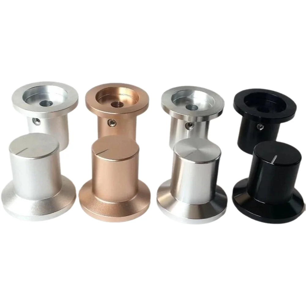 Bouton solide en alliage d'aluminium 30x19x26mm, 1 pièce, effecteur de guitare, potentiomètre de Volume, bouton d'amplificateur de son HIFI