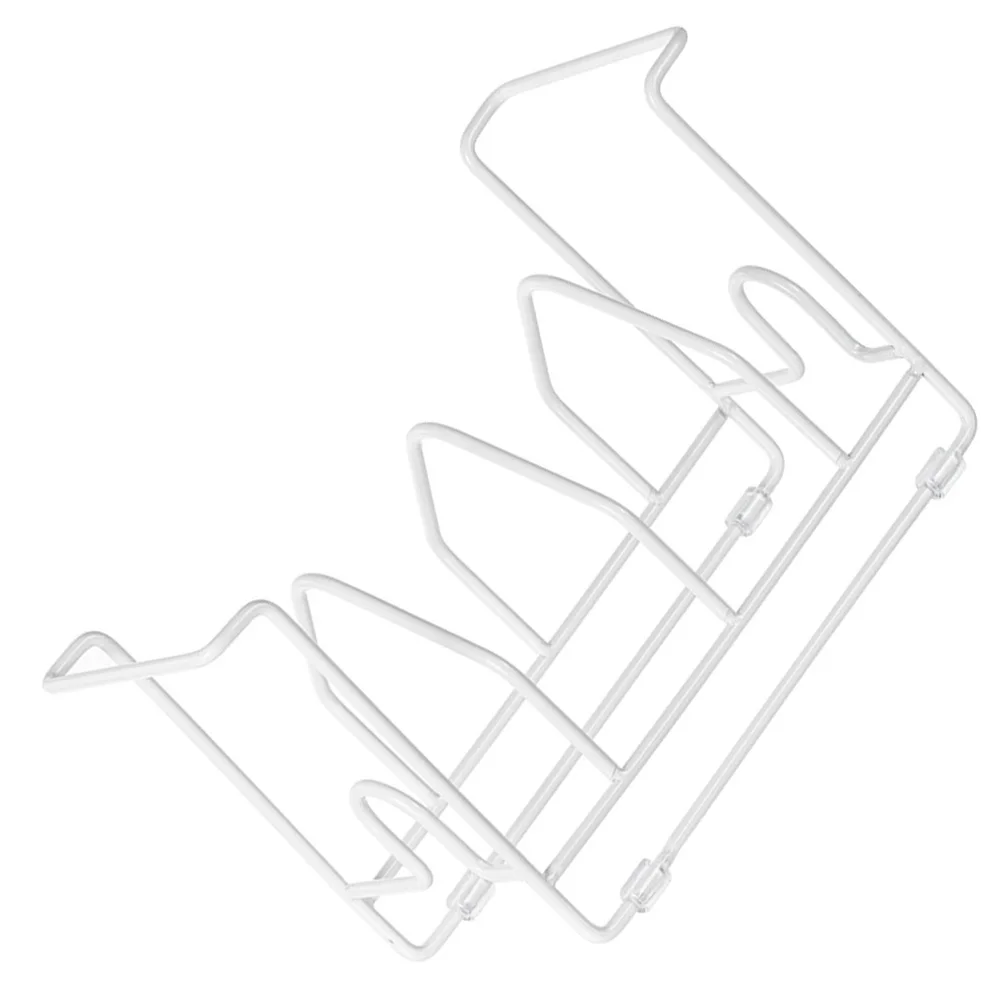 

Iron Drainer Storage Rack Kitchenware Pot Lid Holder ganizer Dish Utensil Multifunctional Lightweight Modern Space