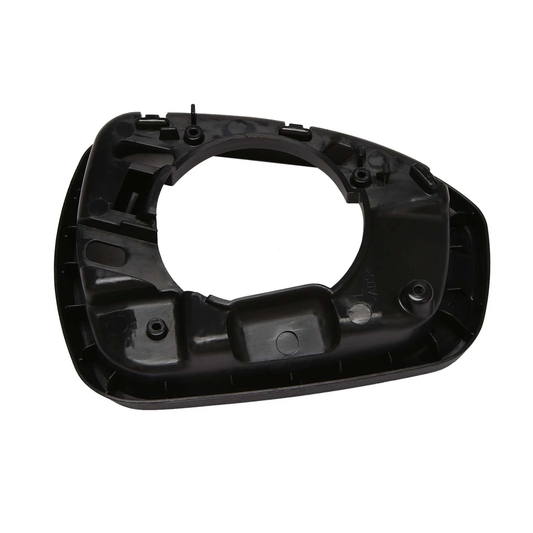 Side Mirror Frame Glass Holder Door Wing Glass Surround Trim Matte for Ford Mondeo MK5 MKV 5 V 2013-2019 Black