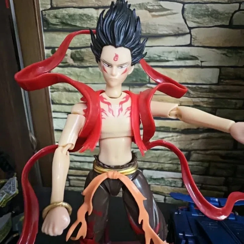 Figurka Nezha Anime Zestaw Modelarski Plastikowy Zabawka Chłopięca Prezent Oryginalne Pudełko Model Ozdoba Prezent Zabawka Prezent Urodzinowy