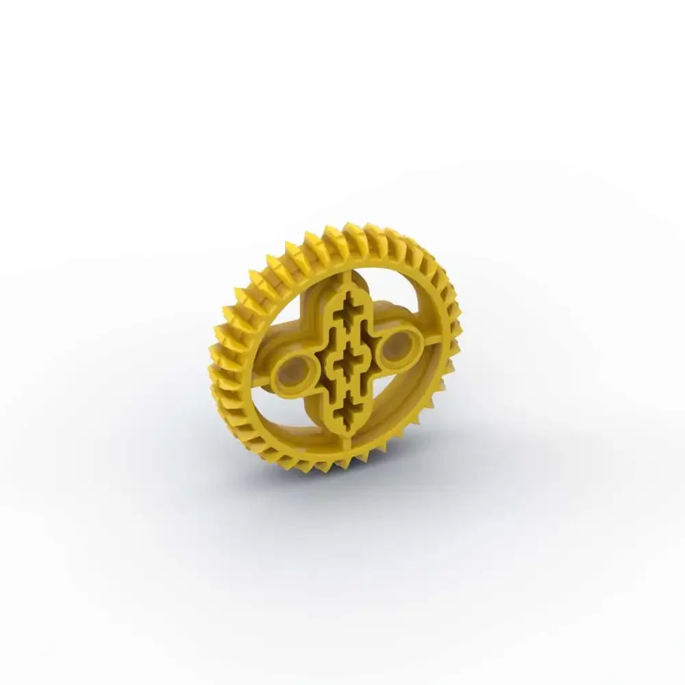 MOC 1 قطعة الطوب جزء 32498 والعتاد 36 الأسنان اللبنات مجموعة التكنولوجيا الفائقة اثنين شطبة الجسيمات لغز DIY بها بنفسك لعبة هدايا عيد ميلاد الأطفال