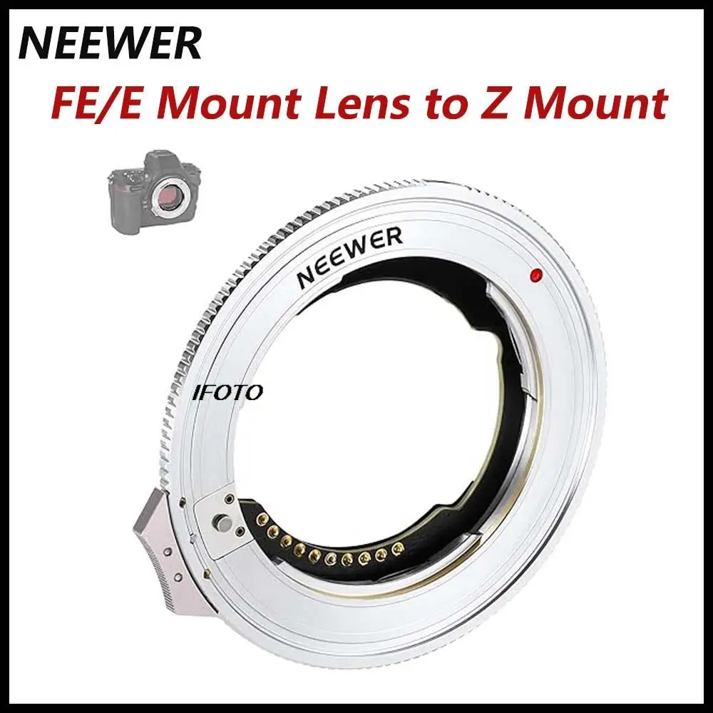 NEEWER NW-ETZ Lens Adapter Auto Focus for SONY FE/E Mount Lens to Z Mount Camera  Zf Z62 Z8 Z9 Z72 Z5 zfc Z50/30