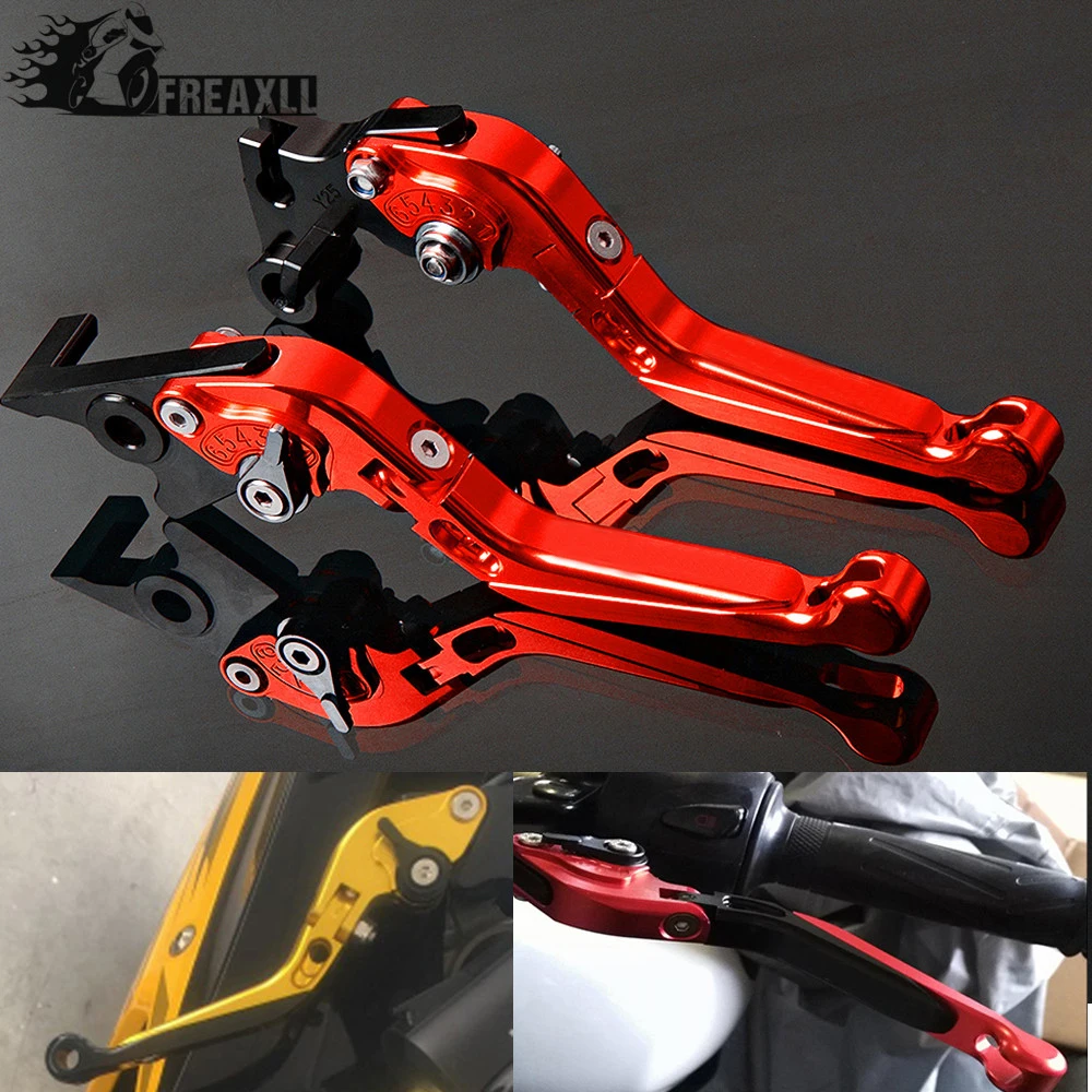 

Motorbike Motorcycle Accessories CNC Aluminum Extendable Adjustable Brake Clutch Levers For YAMAHA SCR950 SCR 950 2017 2018