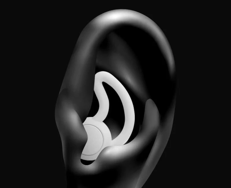 3 Layer Soft Reusable Silicone Noise Cancelling Earplugs Comfort Hearing Protection Night Bedroom Deep Sleep Noise Isolation