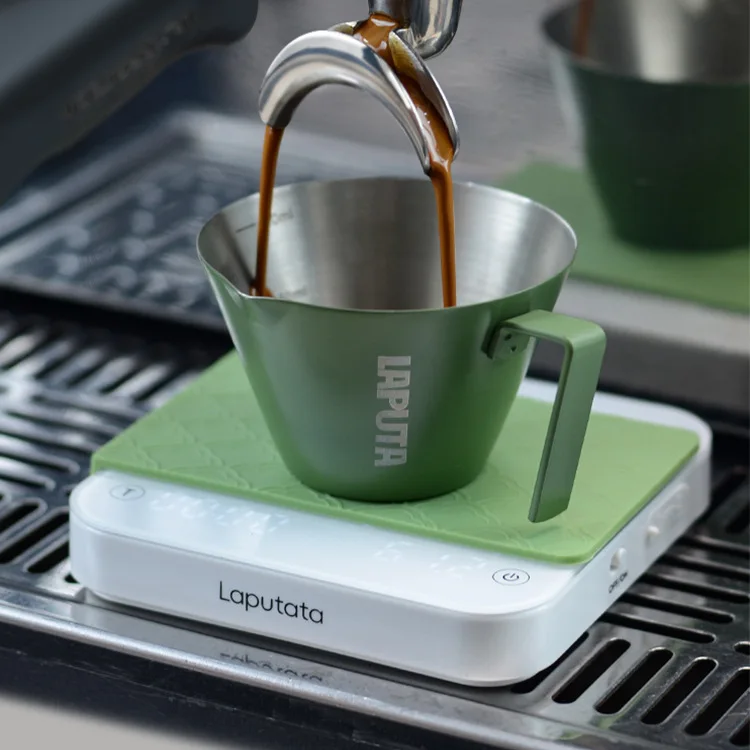 Black Day Coffee Electronic Scale Mini Italian Smart Hand-brewed Coffee Special Small Measure Timing Charging