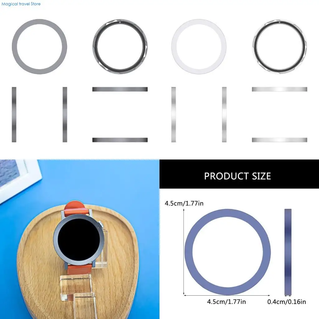 

N2UB Elegant Fashionable Metal Bezel Rings Shell Case for CMF Watch Enhances Comfort