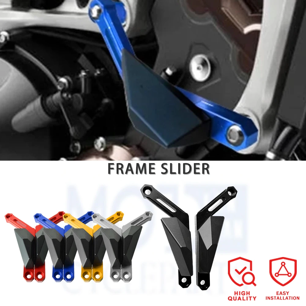 

Motorcycle Engine Guard Anti Crash Frame Slider Falling Protector Kit For Yamaha XSR 900 FZ-09 MT-09 FZ09 Tracer MT09 FJ09 14-16