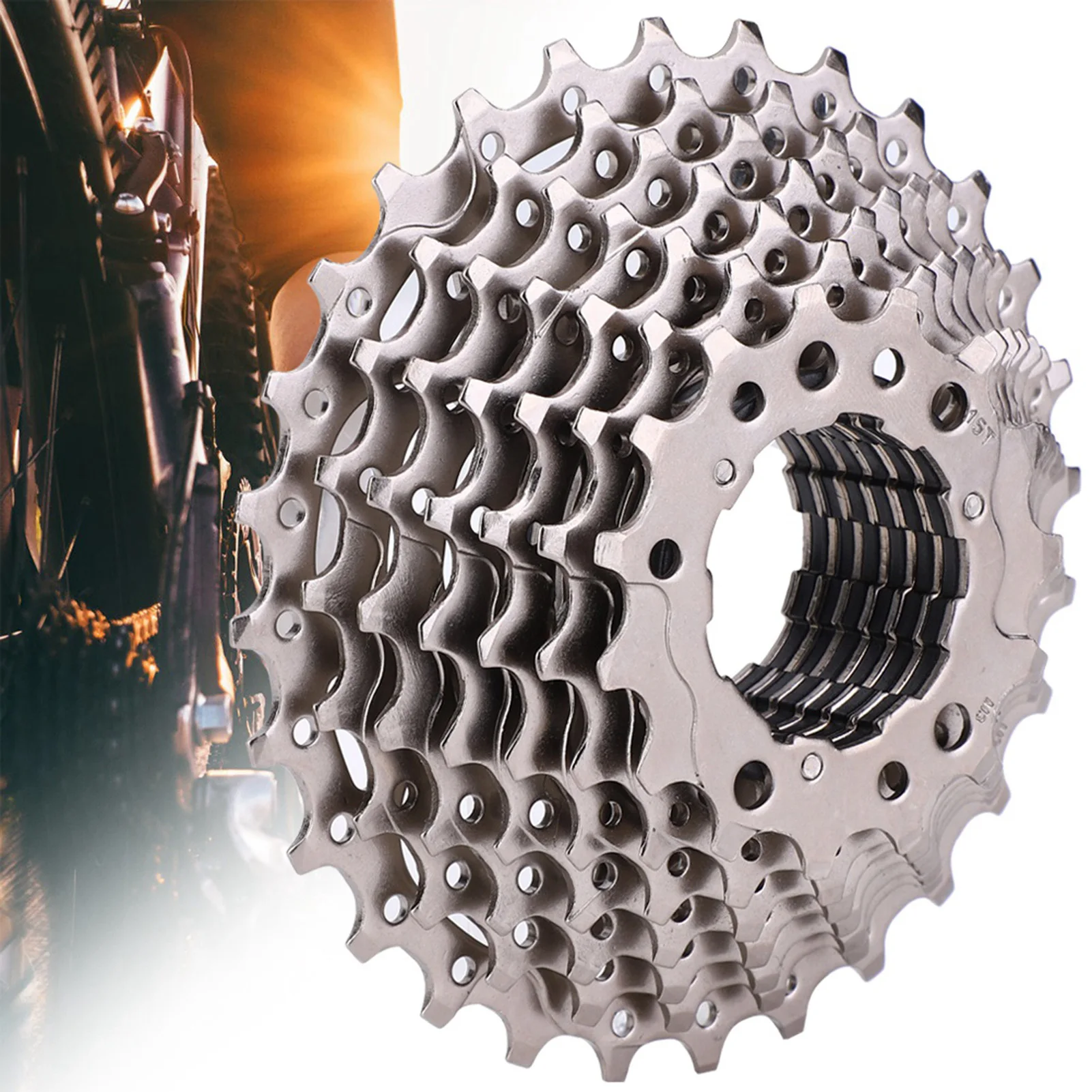 

8/9/10/11 Speed 11-28T Road Bike Freewheel Cassette Sprocket Bicycle Replacement Accessories