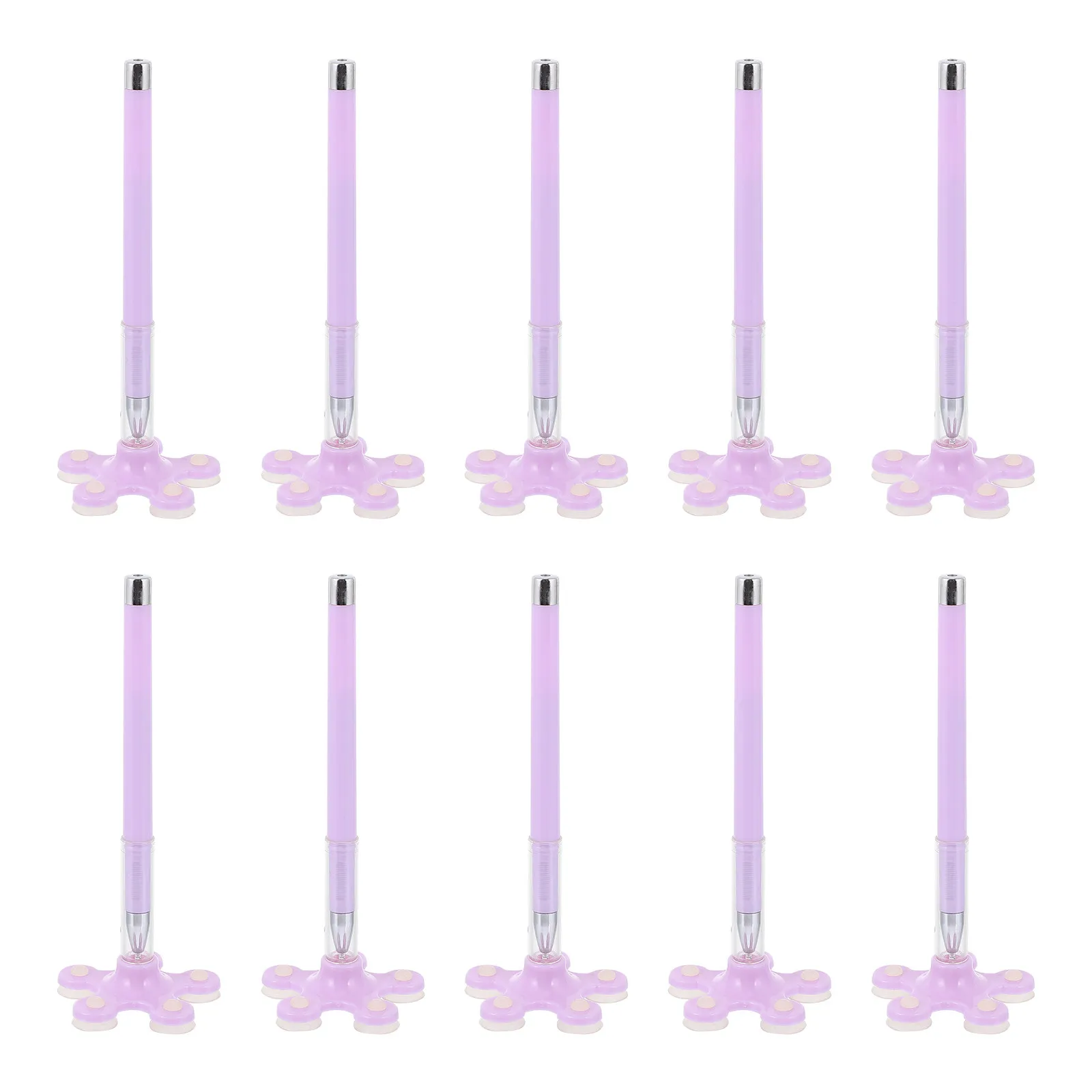 

Набор из 10 ручек-подставок для телефона: гладкое письмо, портативные пластиковые гелевые ручки для подписи, креативные канцелярские товары для офиса и школы