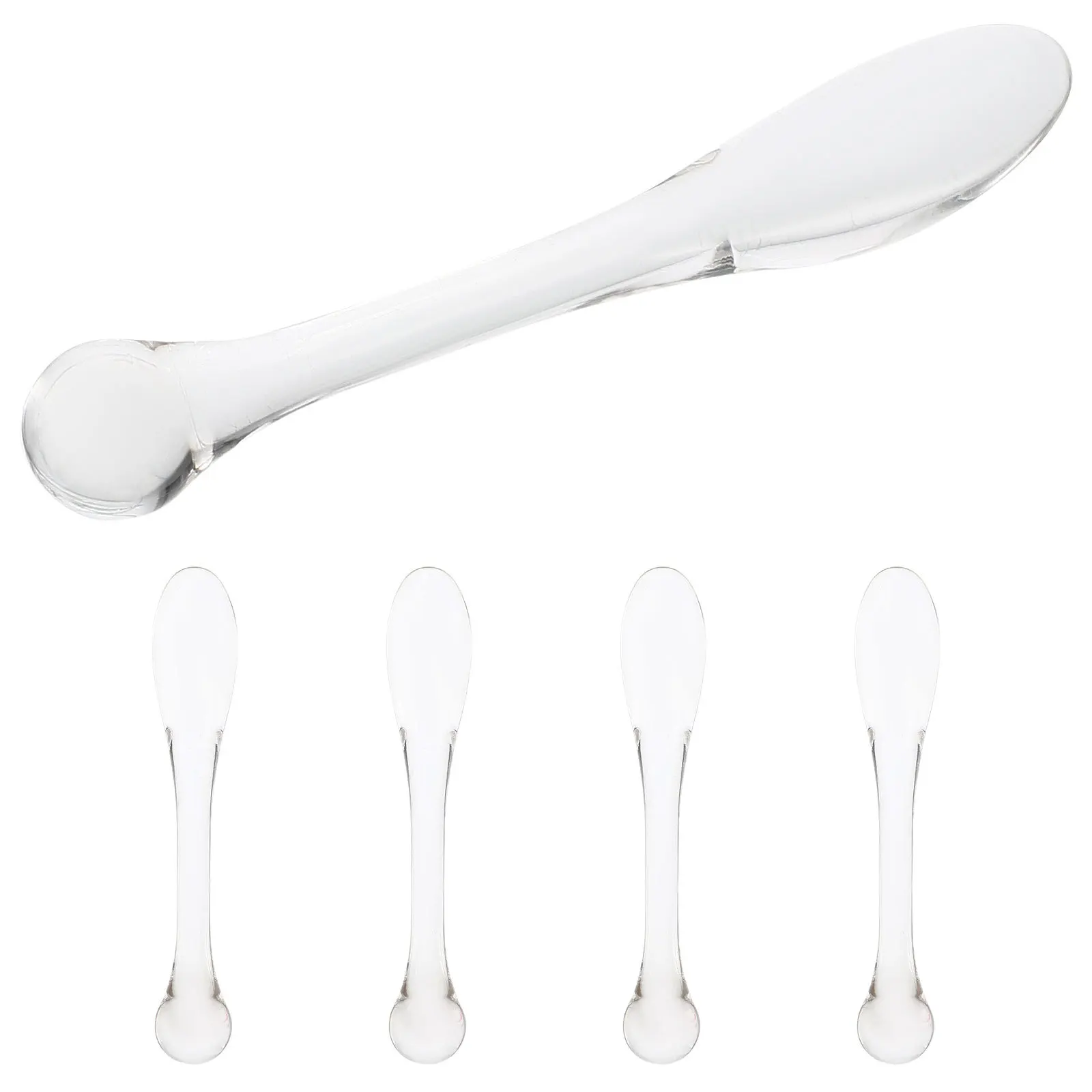 

5Pcs Eye Cream Spoon Professional Massager Portable Anti Puffiness Wrinkles Skin Tightening Travel Eye Cream Massage