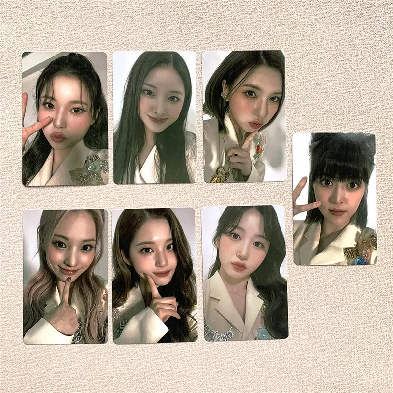 

7pcs/set KPOP NMIXX Album AD MARE Photocard Single Side LOMO Card LILY HAEWON SULLYOON BAE JIWOO JINNI Fans Collection Gift