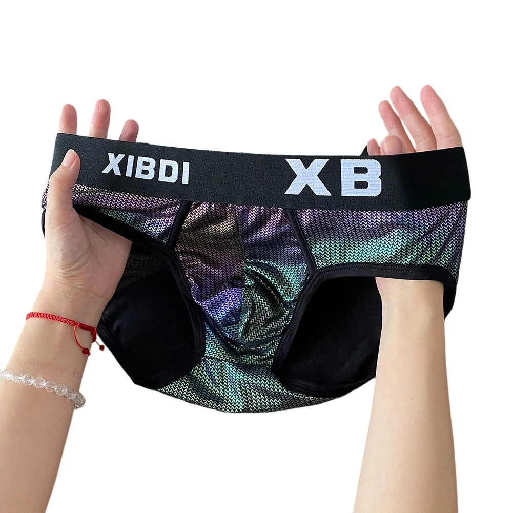 منتصف الارتفاع الحقيبة الرجال الملابس الداخلية لباس غير رسمي حفلة الزي تنفس النسيج النمط الكلاسيكي ملخصات ملابس داخلية أنيقة