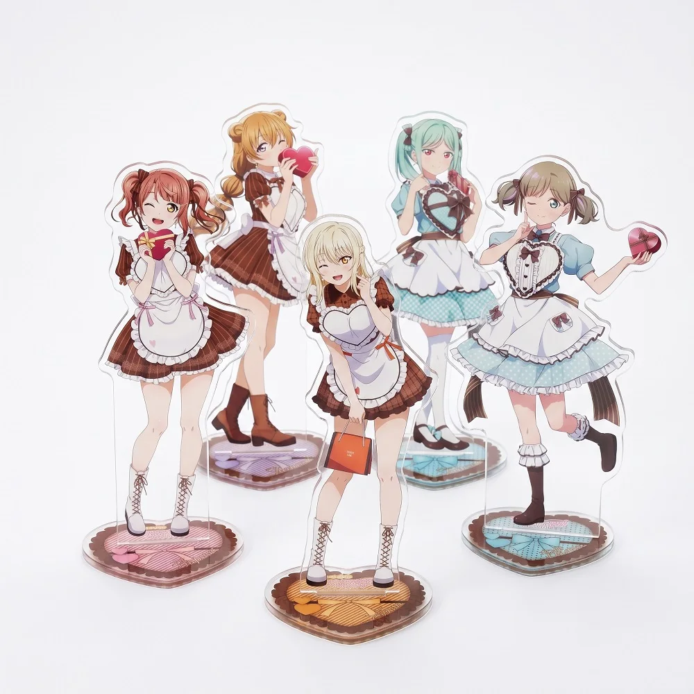 Anime Love Live Kanon Shibuya Acrylic Stand Figure 15cm Double Sided Protective Film Desk Decor Keychain Collection Gift