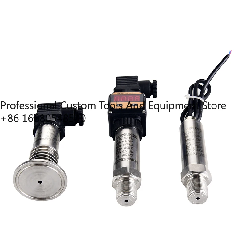 L3wDigital Display 4-20mA Pressure Transducer QD-131 0-10V Pressure Transmitter Pressure Sensor