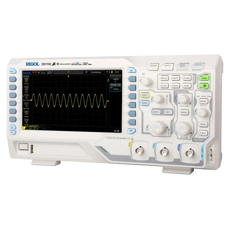 RIGOL DS1102Z-E 100MHz oscilloscopio digitale 2 canali analogici