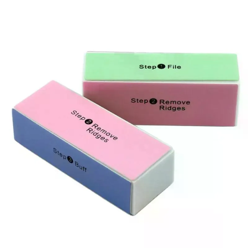 /Kuz/1pcs Nail Art Sanding Shiner Buffer 4 Ways Polish Sanding File Block Product