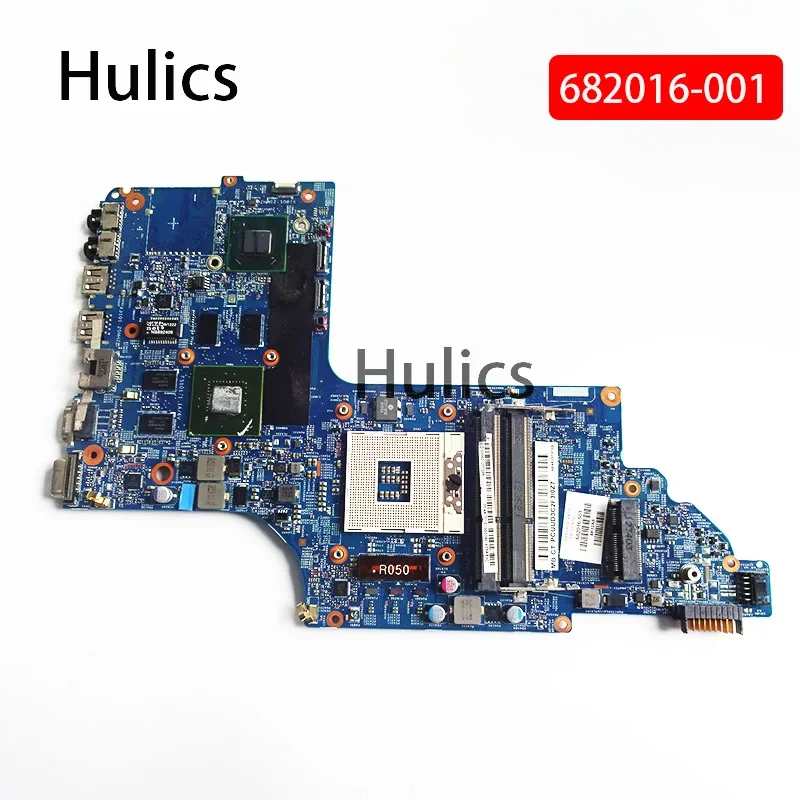 

Hulics б/у 682016 -001 682016 -501 для HP DV7 DV7-7000, материнская плата для ноутбука, ноутбука GT 630M 2G HM77 11254-3, 48,4ST10.031