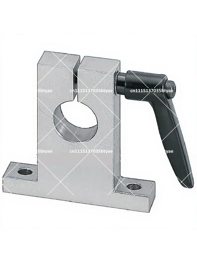 Aluminum Clamp Pillar Holder Stainless Steel Tube T-Base Guide Shaft Support Connector with Handle