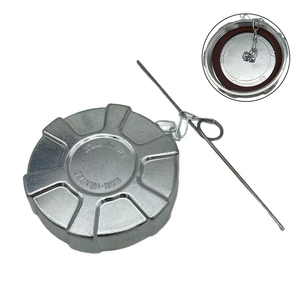 Box Truck Cap Diesel Fuel Cap Aluminum Material Direct Replacement Easy Installation High Universality Fitment As Shown