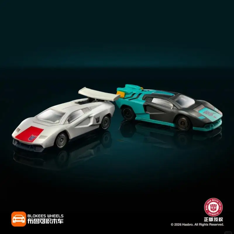 New 1:64 Blokees Wheels Transformers Blind Box C02 Optimus Prime Megatron Action Figures Assembled Car Model Collectible Gift - view 6
