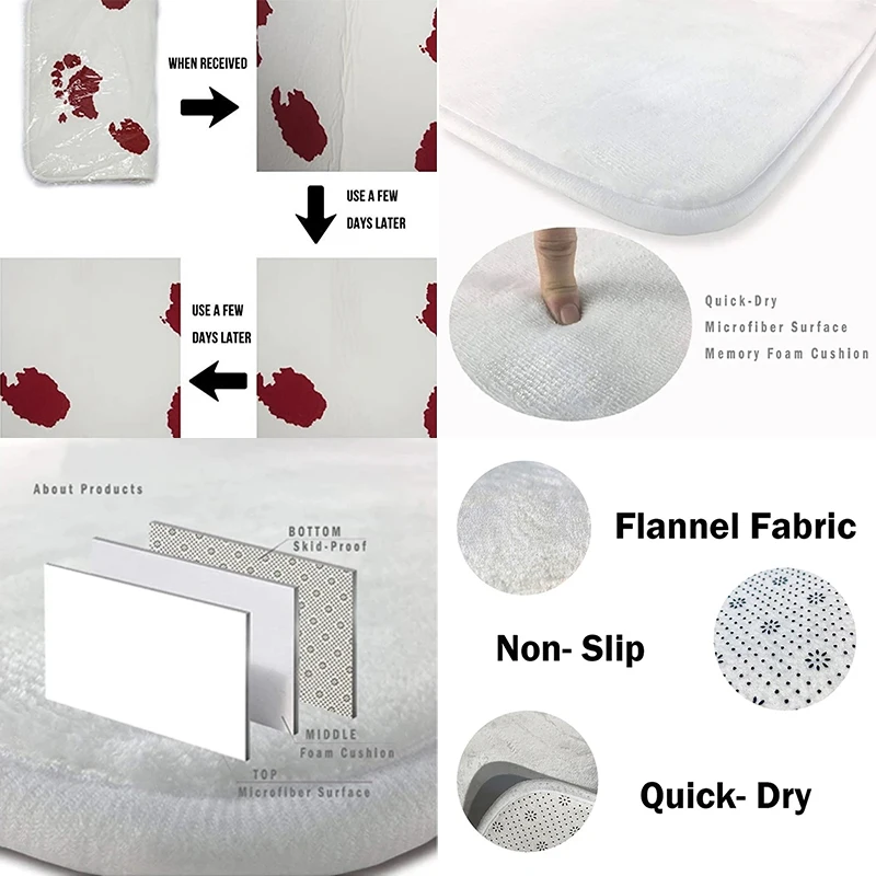 Bath Mat F-Ford Mustang Bathroom Floor Washable Non-slip Kitchen Rug Room Carpet Doormat Entrance Door Bedroom Mats