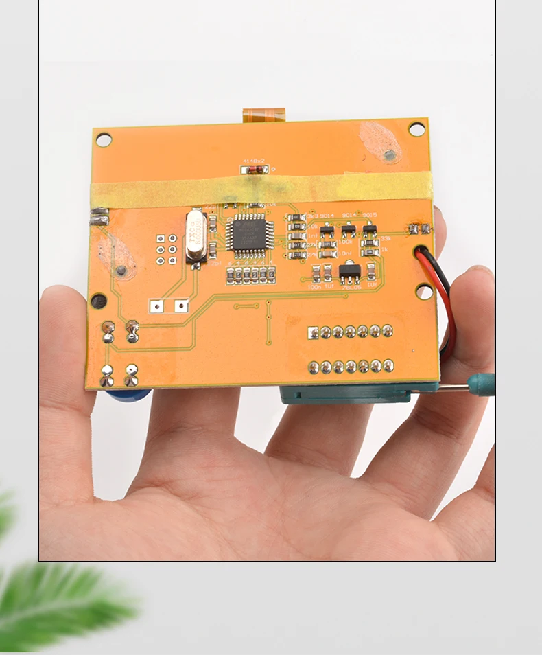 Transistortester LCR-T4 Grafisch, Widerstand Kapazität ESR Transistor SCR