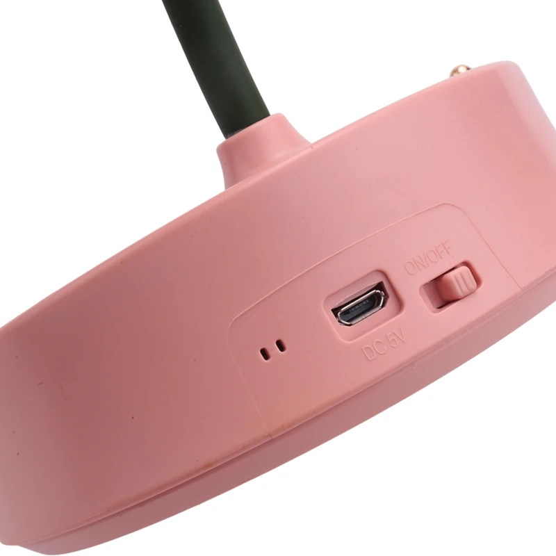 Flower LED Desk Lamp Student Bedroom Lighting Contact Eye Protection USB
