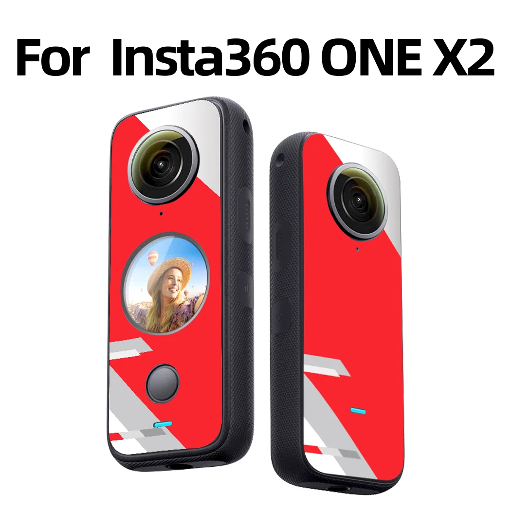 For Insta360 X3/ONE X2 - Custom Sticker, Protective Film, Panoramic Action Camera Decorative Decal, Camera Accessories