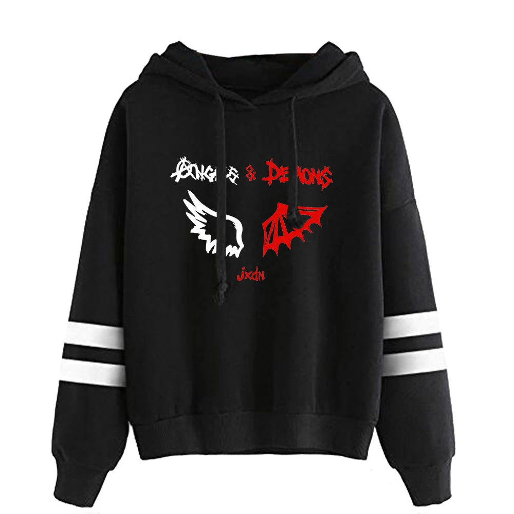 Jaden Hossler-sudaderas con capucha para hombre y mujer, ropa con estampado personalizado, de manga larga, informal, Harajuku, Unisex, de gran tamaño, Jxdn