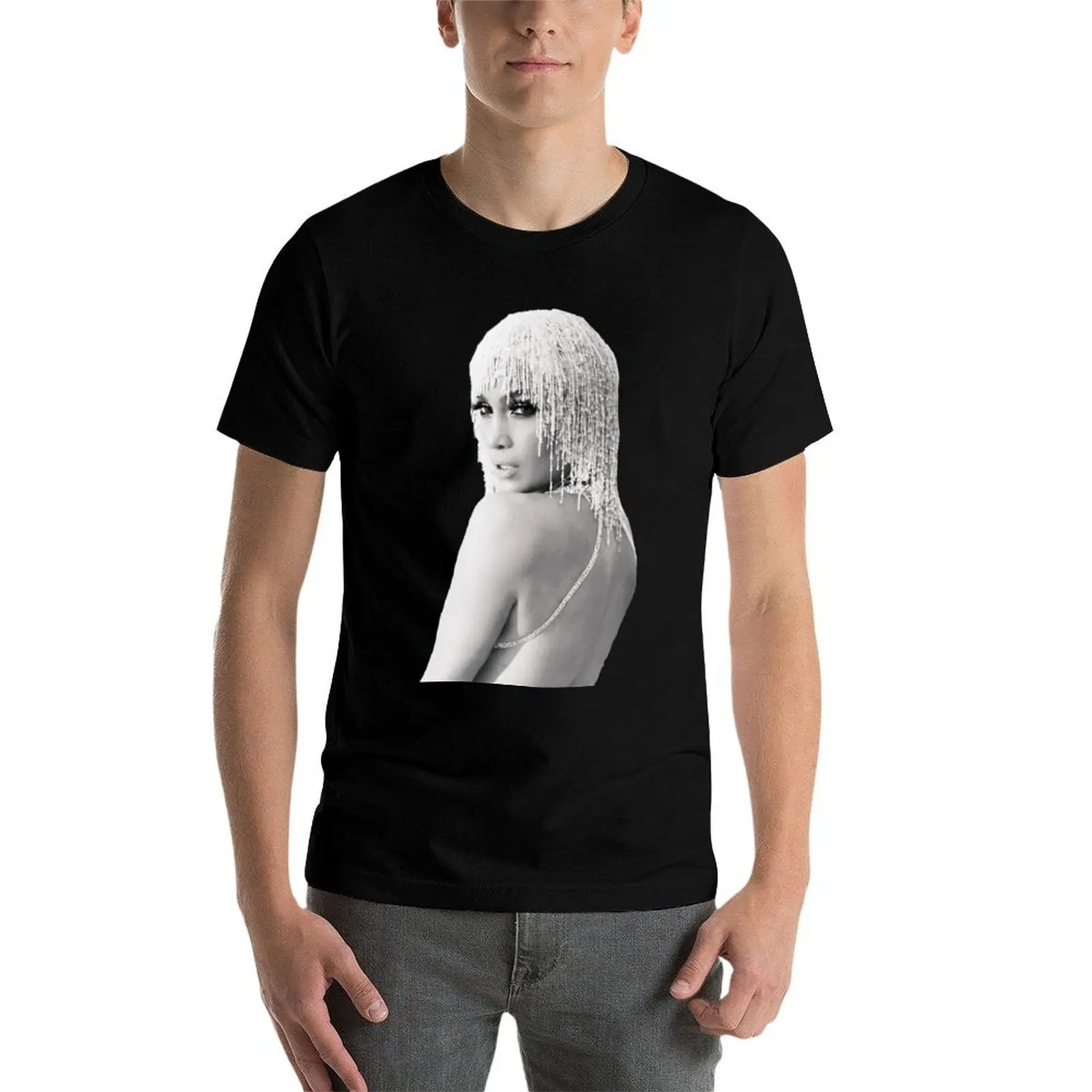 قميص قمصان مخصصة تي جنيفر القطن طباعة رجل تي شيرت رجل مضحك لمصمم تي شيرت لوبيز #4