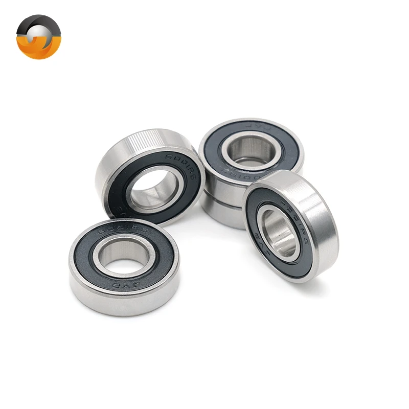 

2pcs 6201RS Deep Groove Ball Bearing Motor Grade 6201-RS 12*32*10mm High Quality Bearing Steel