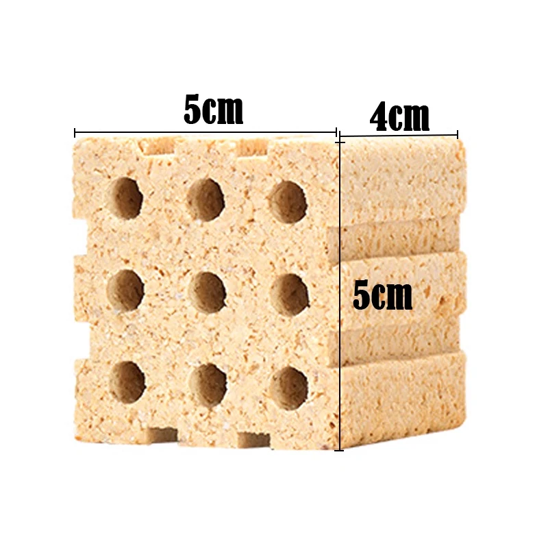 10Pcs/Box Aquarium Filter Media Water Purification Bacteria Cube Nitrifying Bacteria House Fish Tank Nano Filter Material