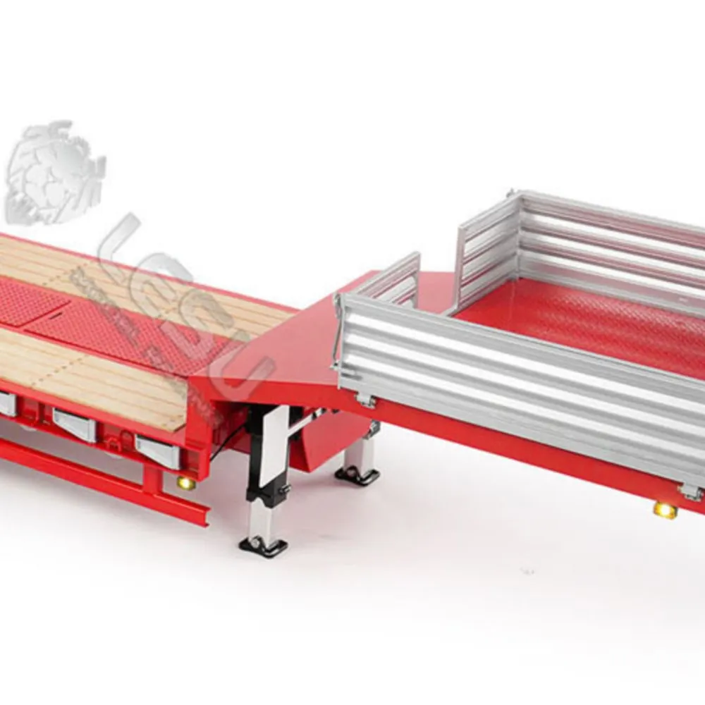 

LESU 1/14 Металлический полуприцеп RC с гидравлической системой, окрашенный, 5 осей, рулевое управление, для игрушек, DIY, радиоуправляемых самосвалов, моделей автомобилей