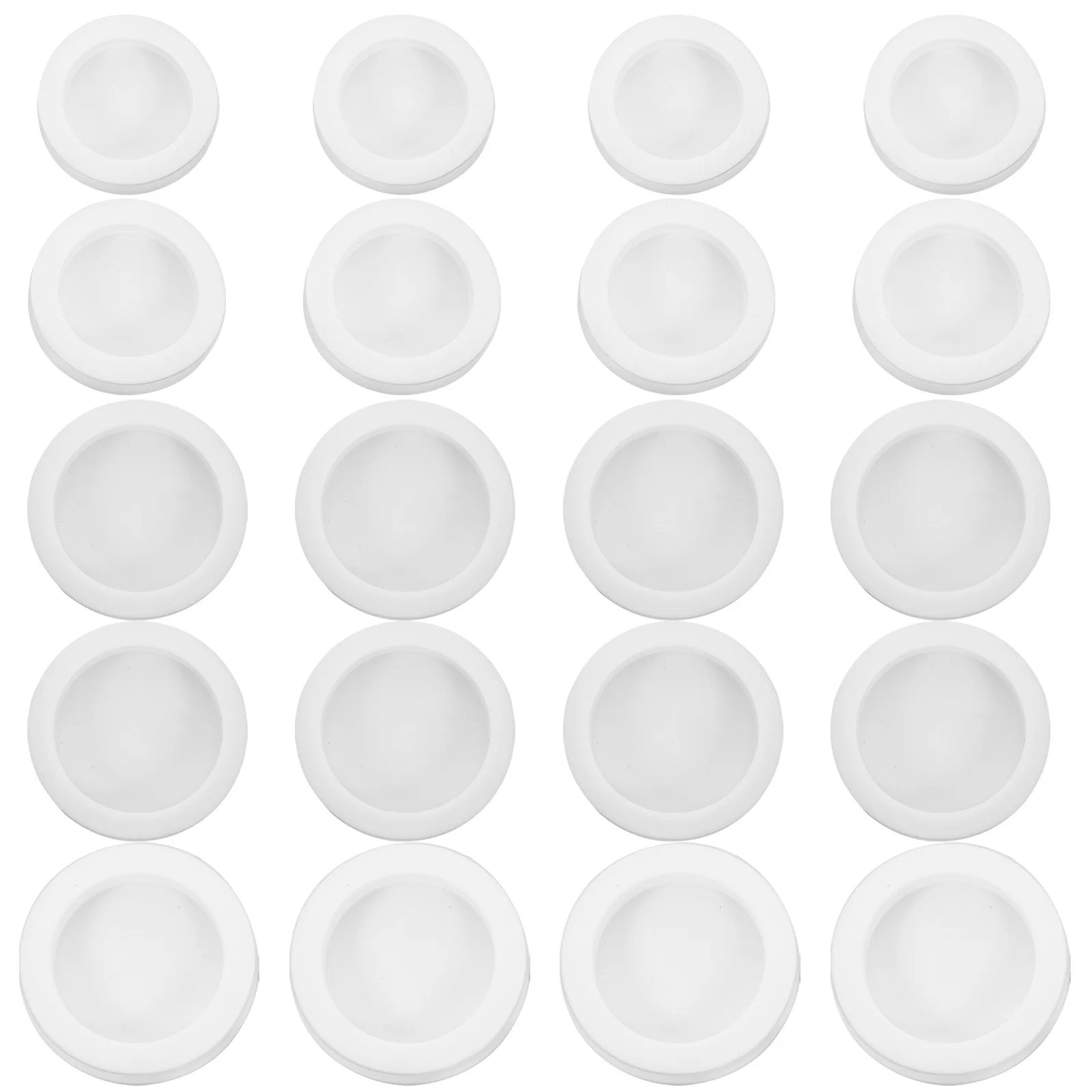 

50pcs Silicone Plugs Piggy Bank Money Saving Container Coin Jar Seal Pot Stopper Classic Design Versatile Fit