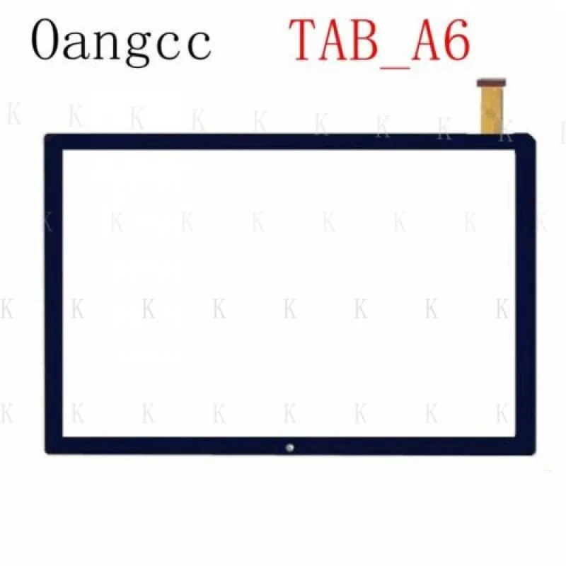 

C Новый 10,1-дюймовый сенсорный экран для Oangcc TAB_A6, запасная часть переднего стекла дигитайзера