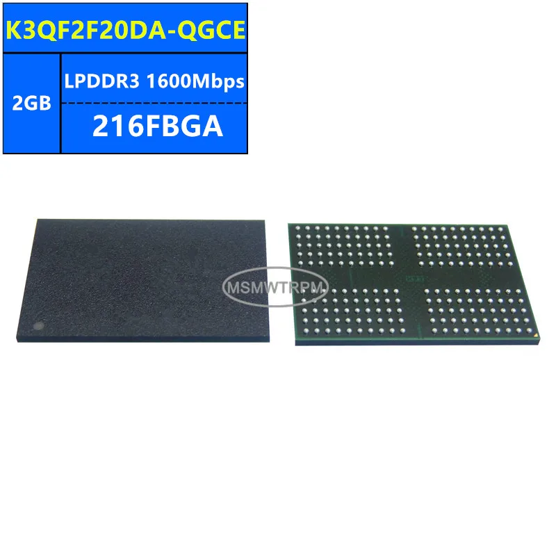 

K3QF2F20DA-QGCE K3QF2F20EM-QGCE EDFA232A2PB-GD-F LPDDR3 2GB 1600Mbps 216FBGA 16Gb Memory Chip IC Integrated Circuits Brand New O