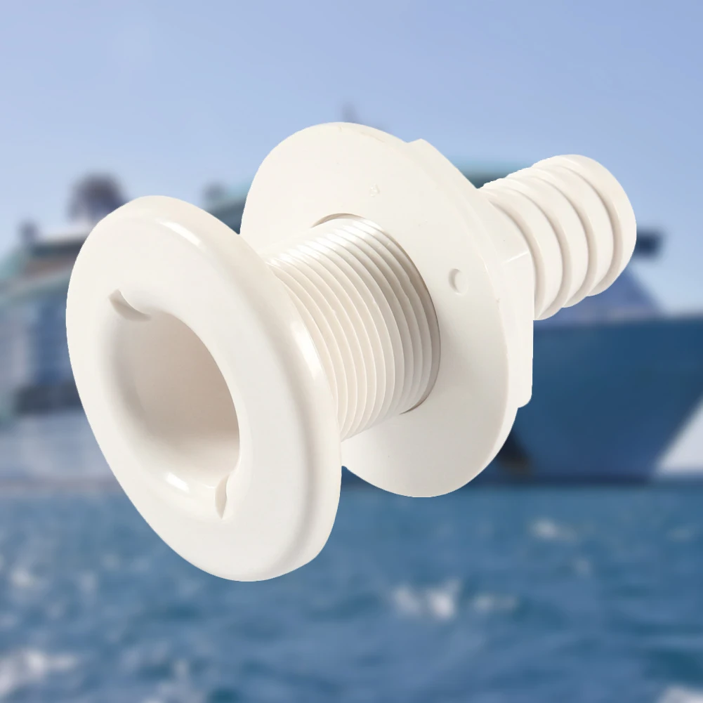 

Marine Bilge Pump Hose Installation Kit PVC Complete Bilge Pumps Installation Kit with 2 Clamps Thru-Hull Fitting for Boats